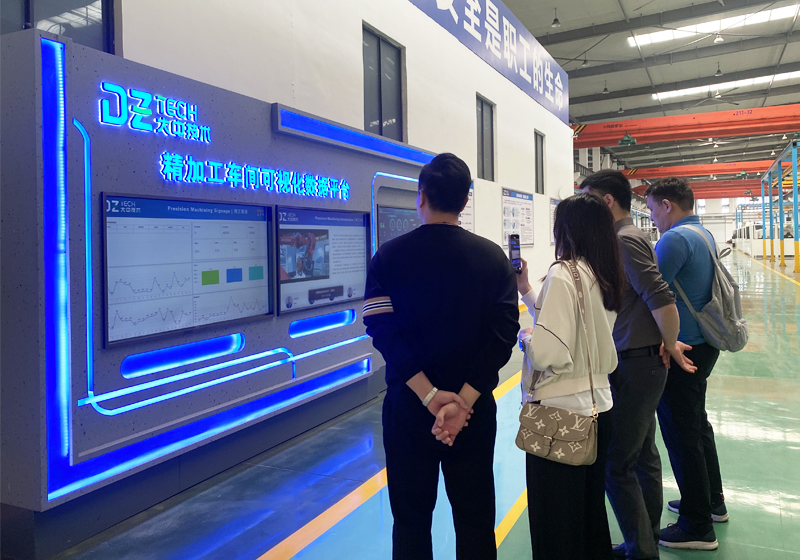 Crossing mountains and seas for mutual success - Clients from Kazakhstan visited Jiangsu Aerospace Power Electromechanical Co., Ltd. for an investigate and exchange