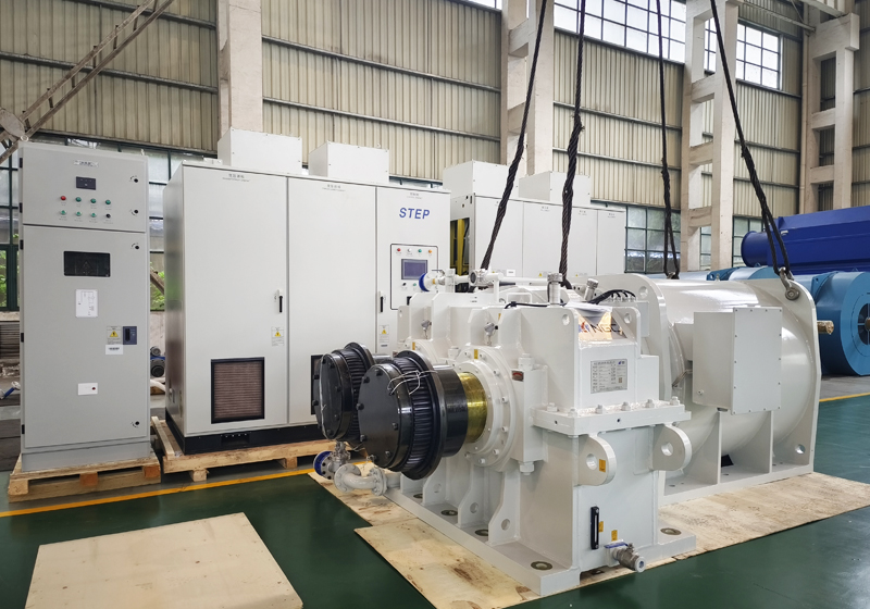 Jiangsu Aerospace's semi-direct drive permanent magnet motor system leads the new transformation of the rubber and plastic industry