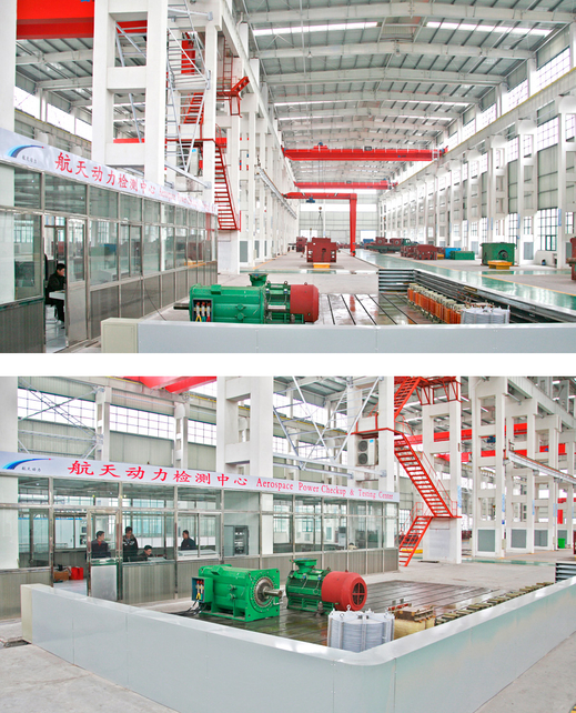 High voltage motor testing center
